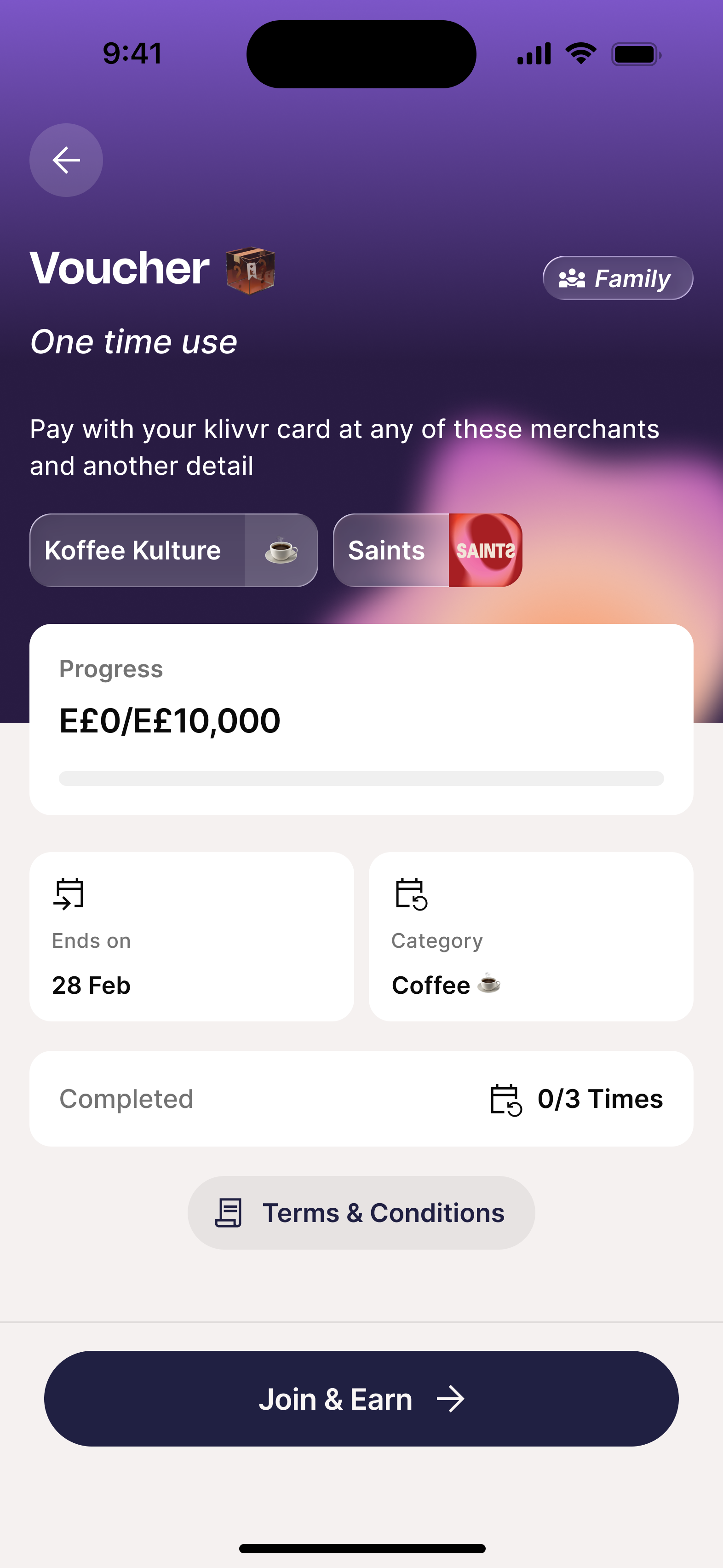 Multiplier 5x at Instashop/Rabbit/Talabat, 1/1 transaction complete